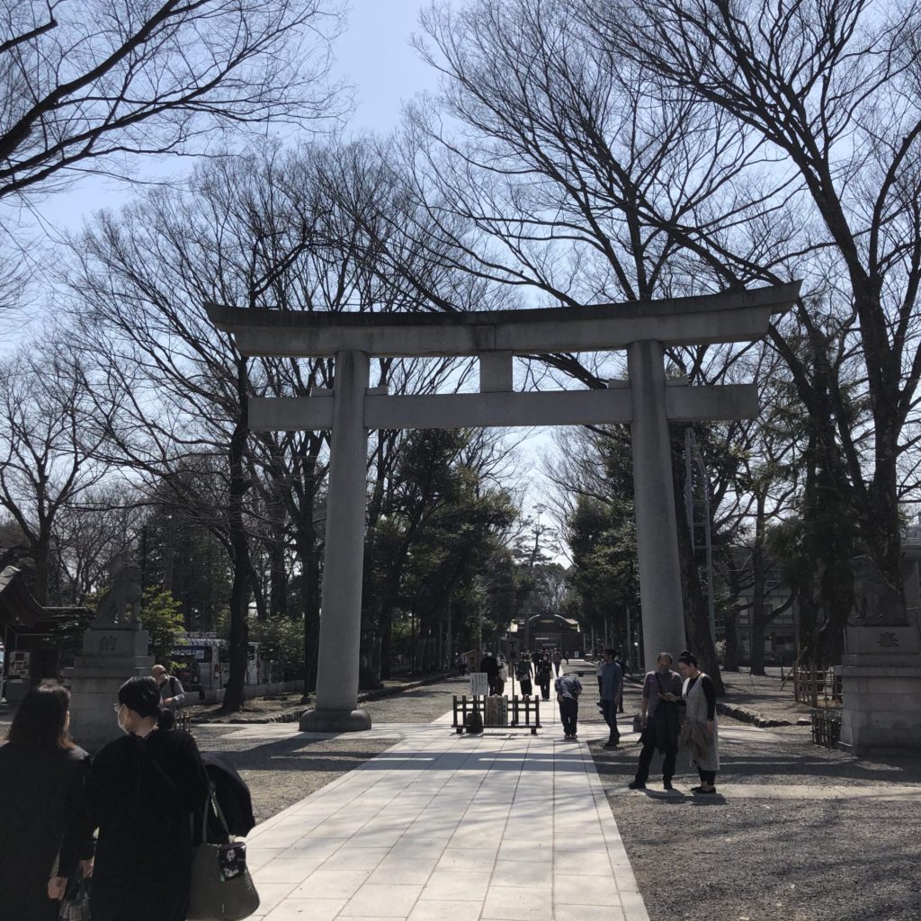 大国魂神社 大鳥居です。