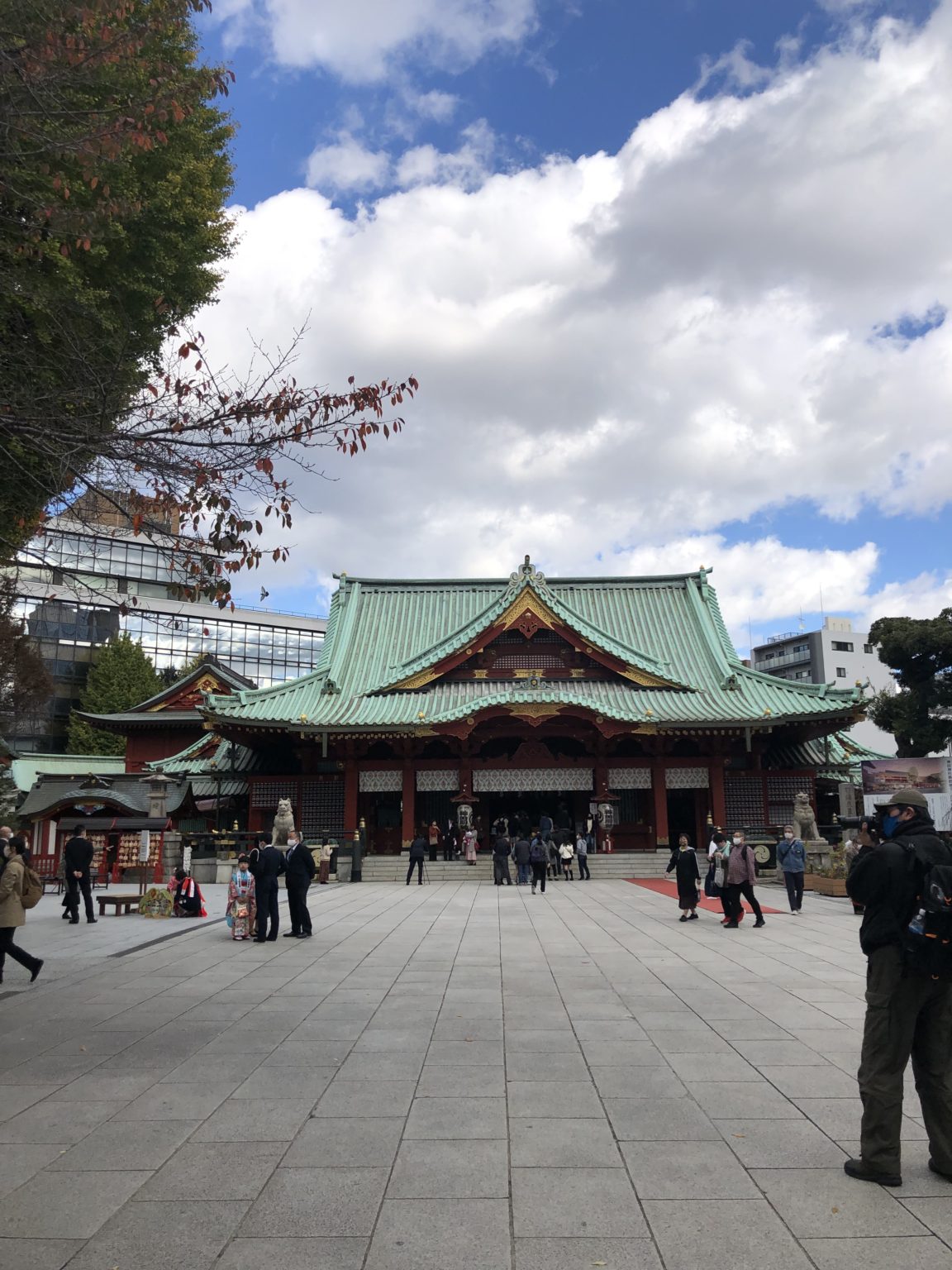 神田神社（神田明神）御拝殿です。