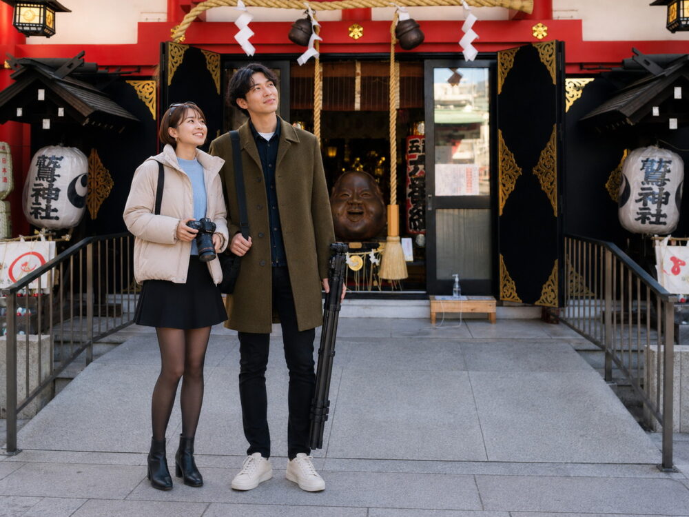 鷲神社、ちーこと蒼井