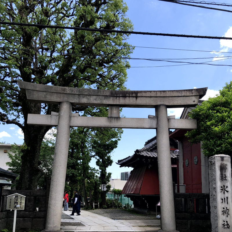 麻布氷川神社_鳥居