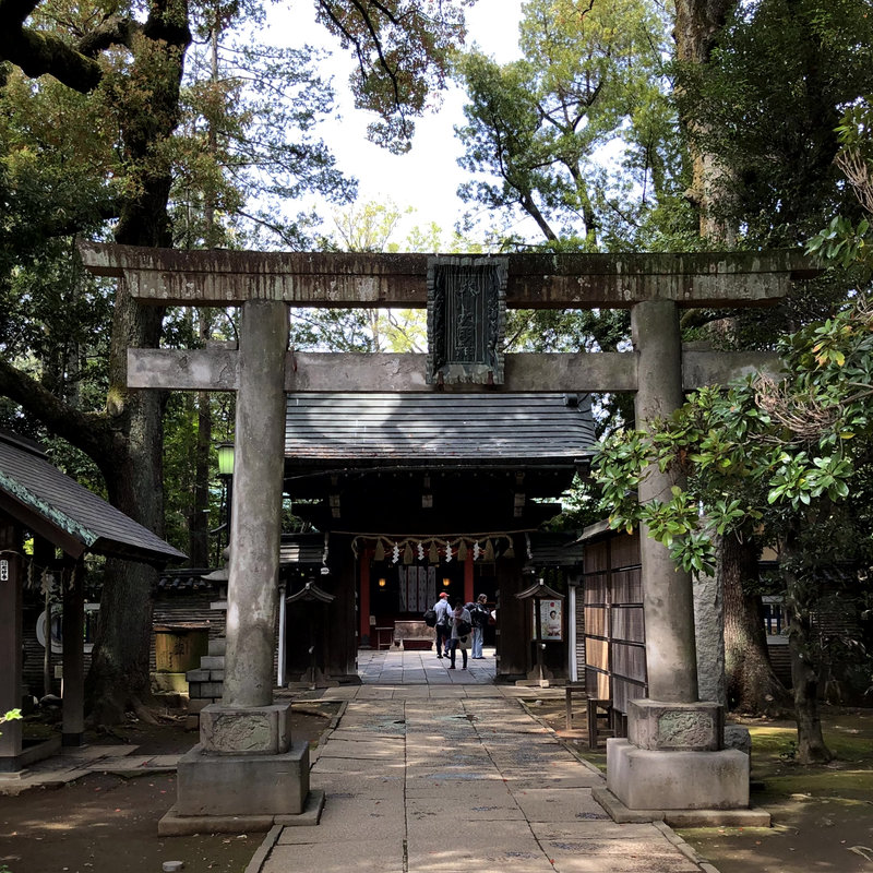 赤坂氷川神社、三の鳥居