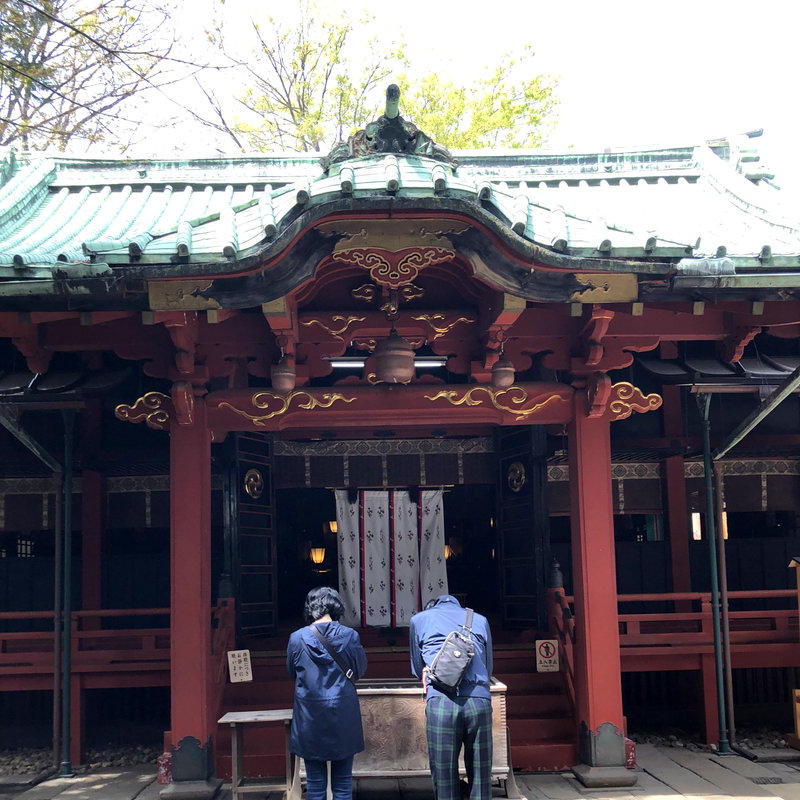 赤坂氷川神社、本殿