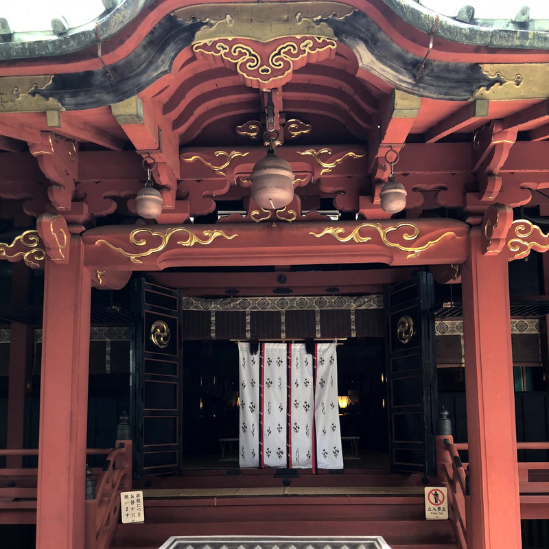 赤坂氷川神社、本殿