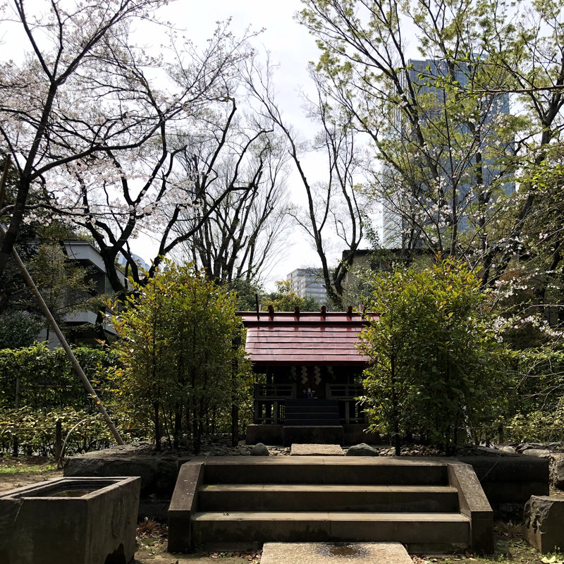 赤坂氷川神社境内社、九神社