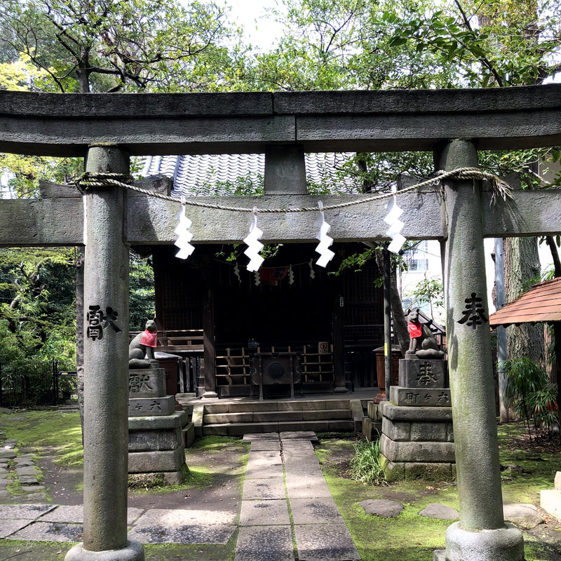 赤坂氷川神社境内社、四合稲荷