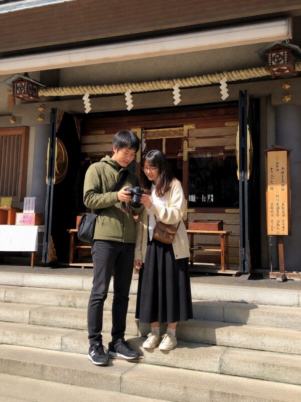 佐久間とやよい、芝大神宮、本殿